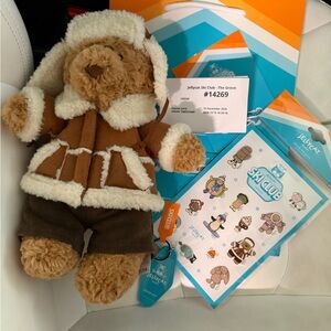 Jellycat Bartholomew Bear Alpine Outfit LA World Exclusive Pop up ships today